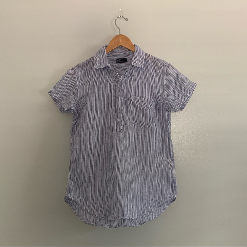 Gap 100% linen shirt.